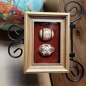 Vintage Ukrainian Easter Eggs  pysanky Damaged